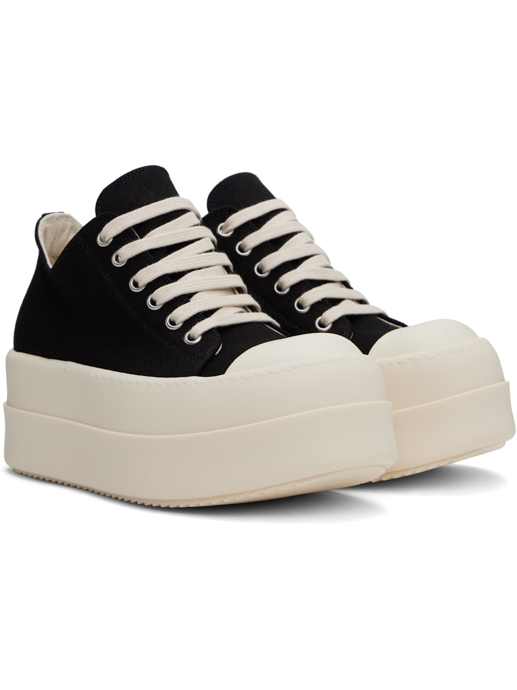 Black Hollywood Double Bumper Low Sneaks Sneakers - 4