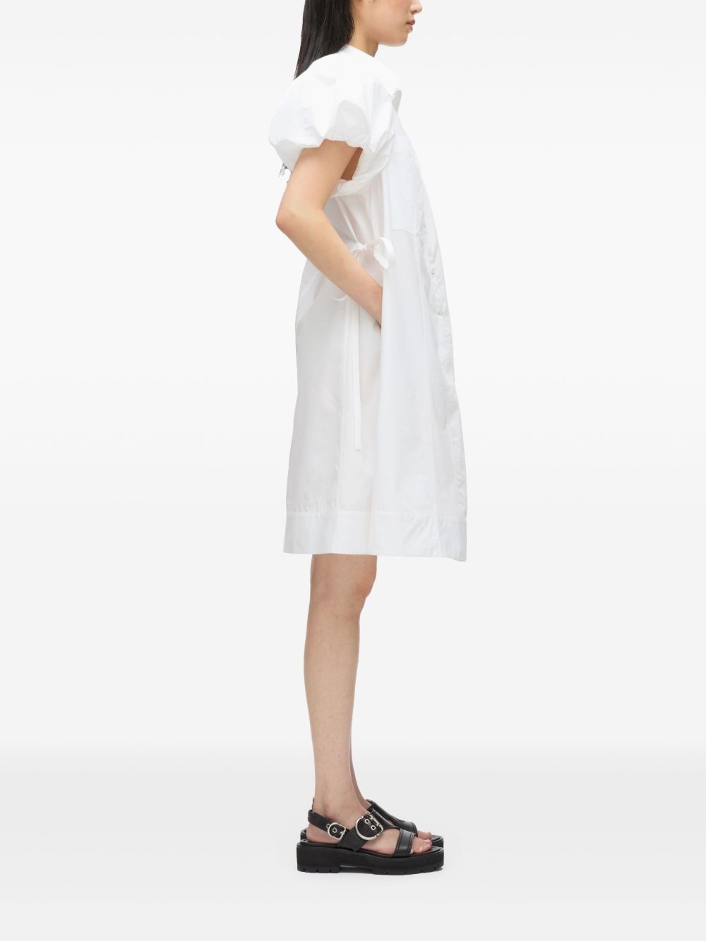 poplin midi dress - 3