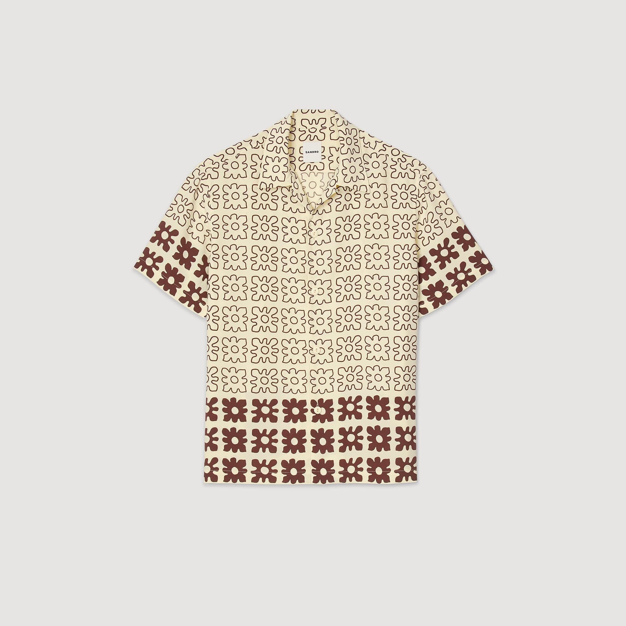 FLORAL MOTIF SHIRT - 6