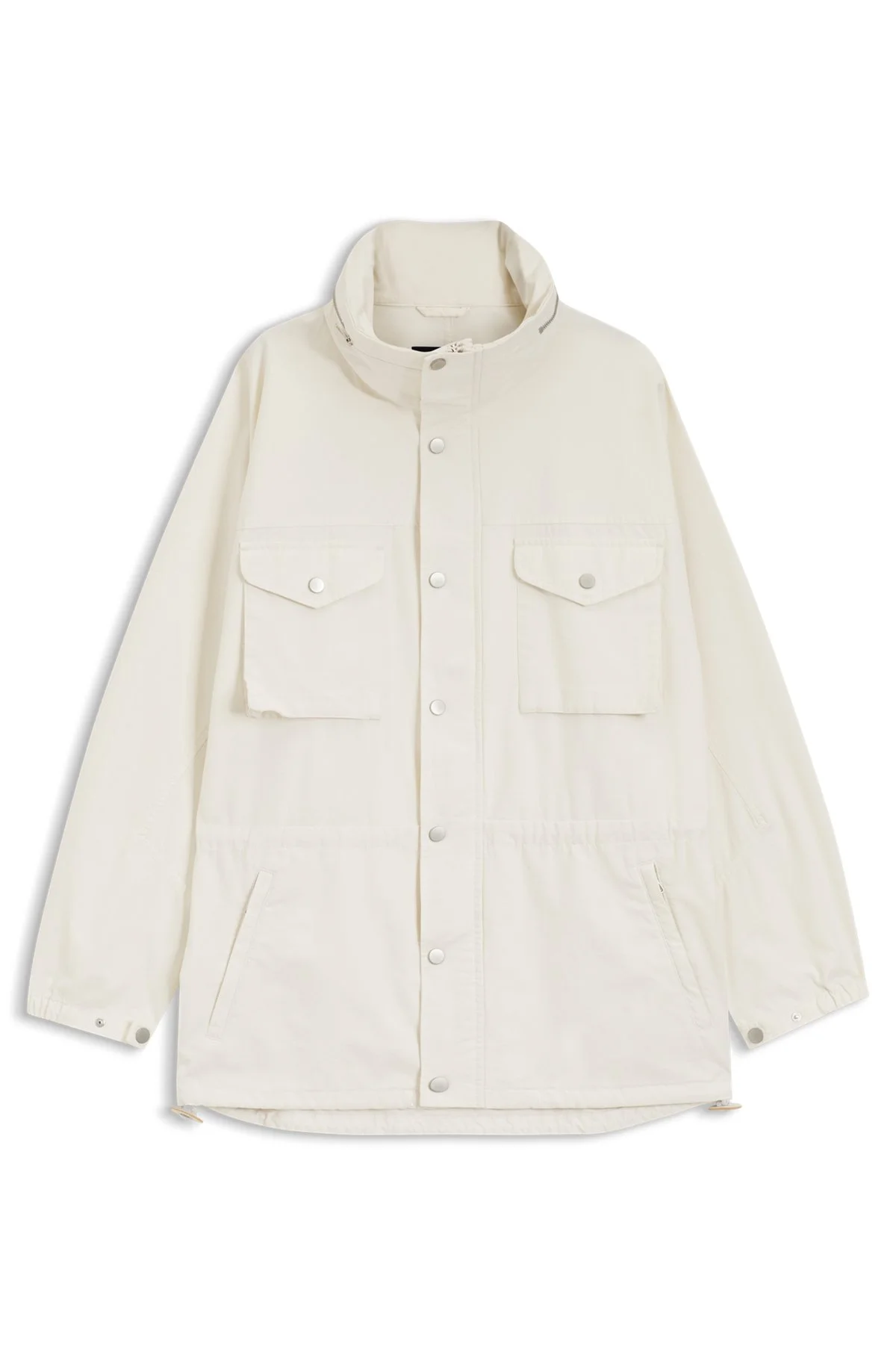 BOSS BY BECKHAM PARKA JACKET IN COTTON - 1
