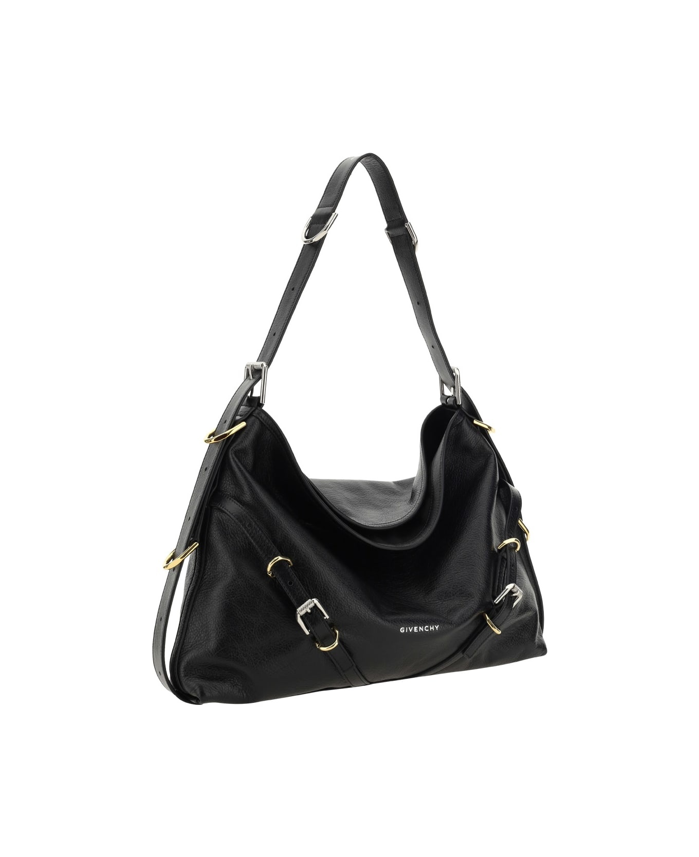 Black Medium Voyou Bag - 2