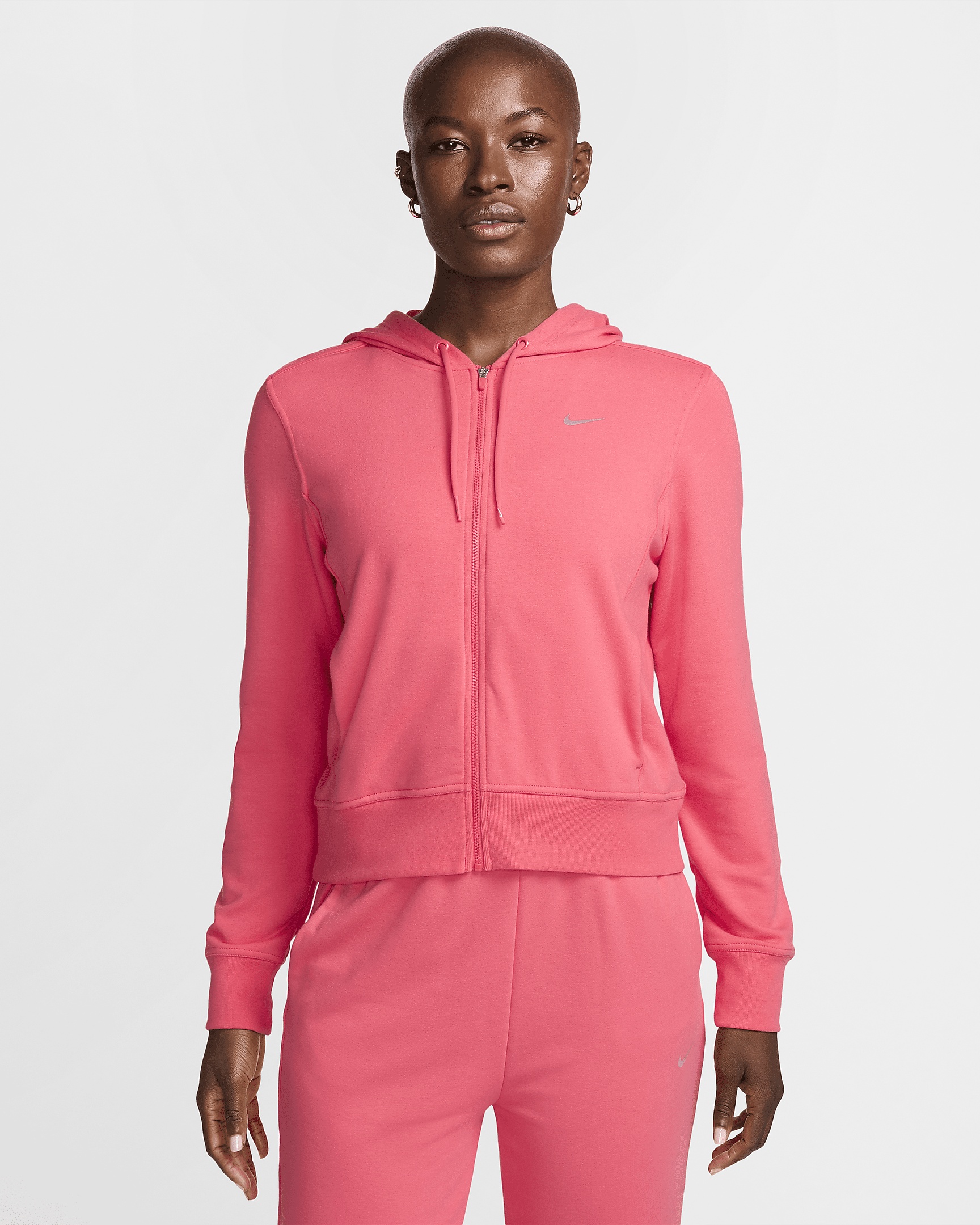 Nike Nike Dri FIT One Women s Full Zip French Terry Hoodie REVERSIBLE