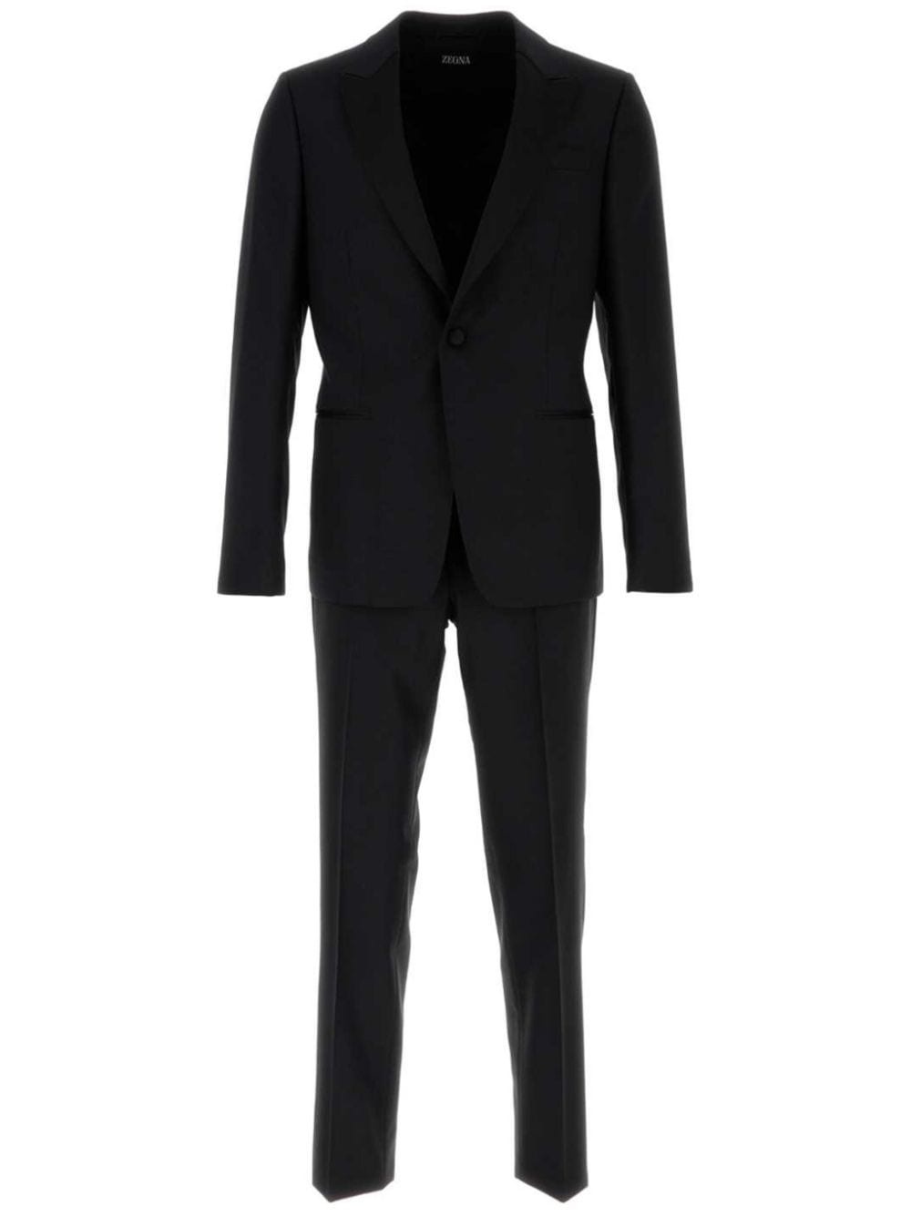 Midnight Blue single-breasted suit - 1