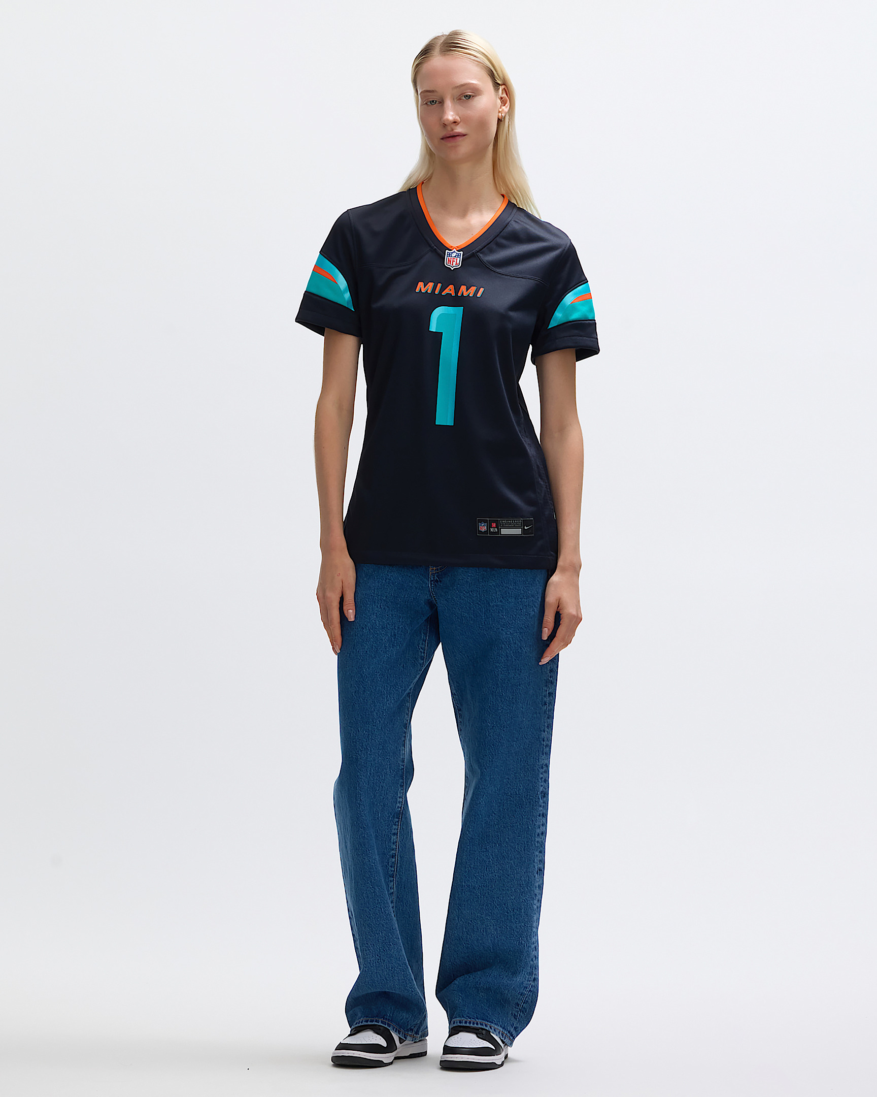 Tua Tagovailoa Miami Dolphins Rivalries Collection Women’s Nike NFL Game Jersey - 3