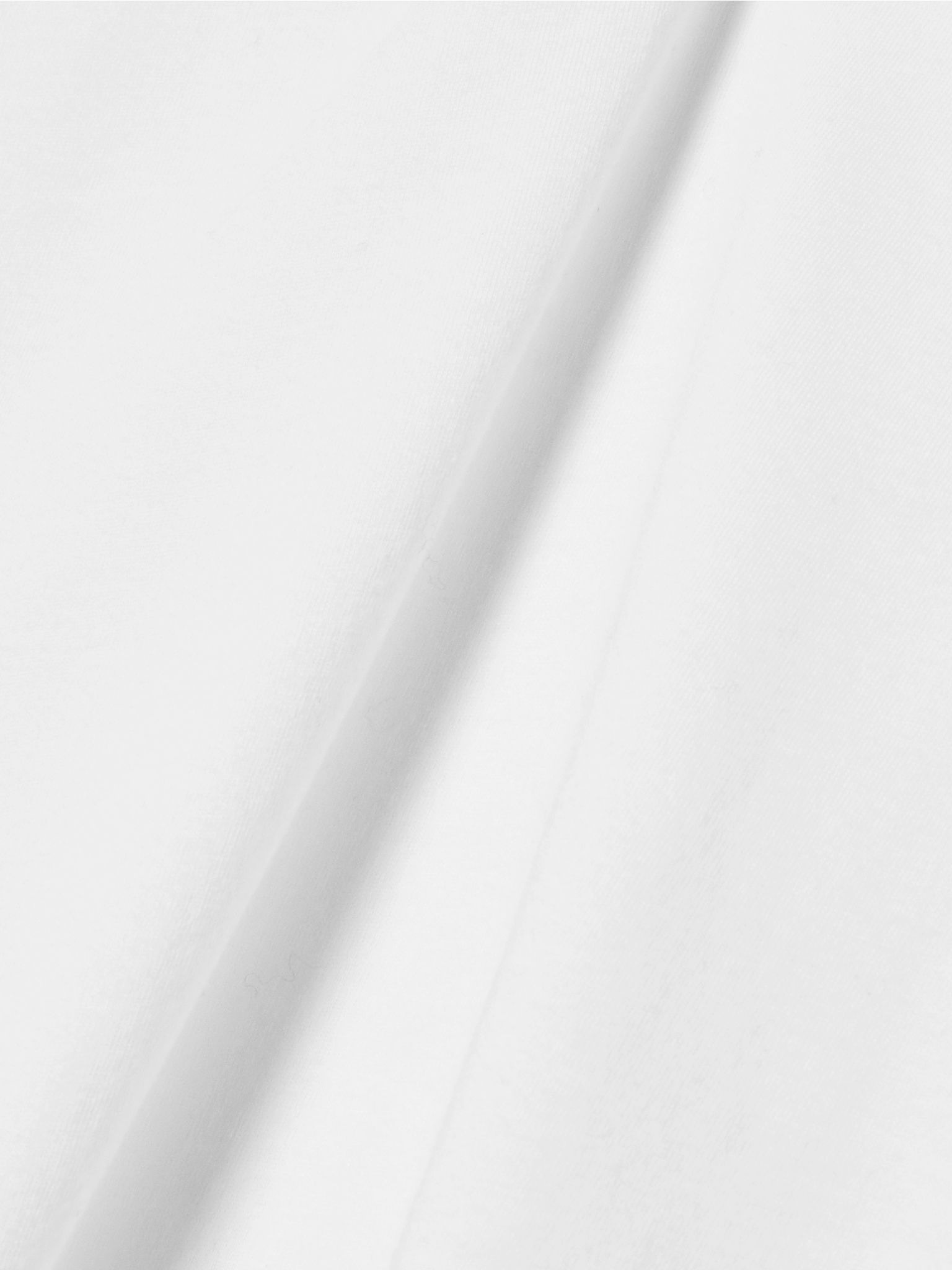 Short Sleeve Baby Tee cotton and modal-blend jersey T-shirt Ivory - 4
