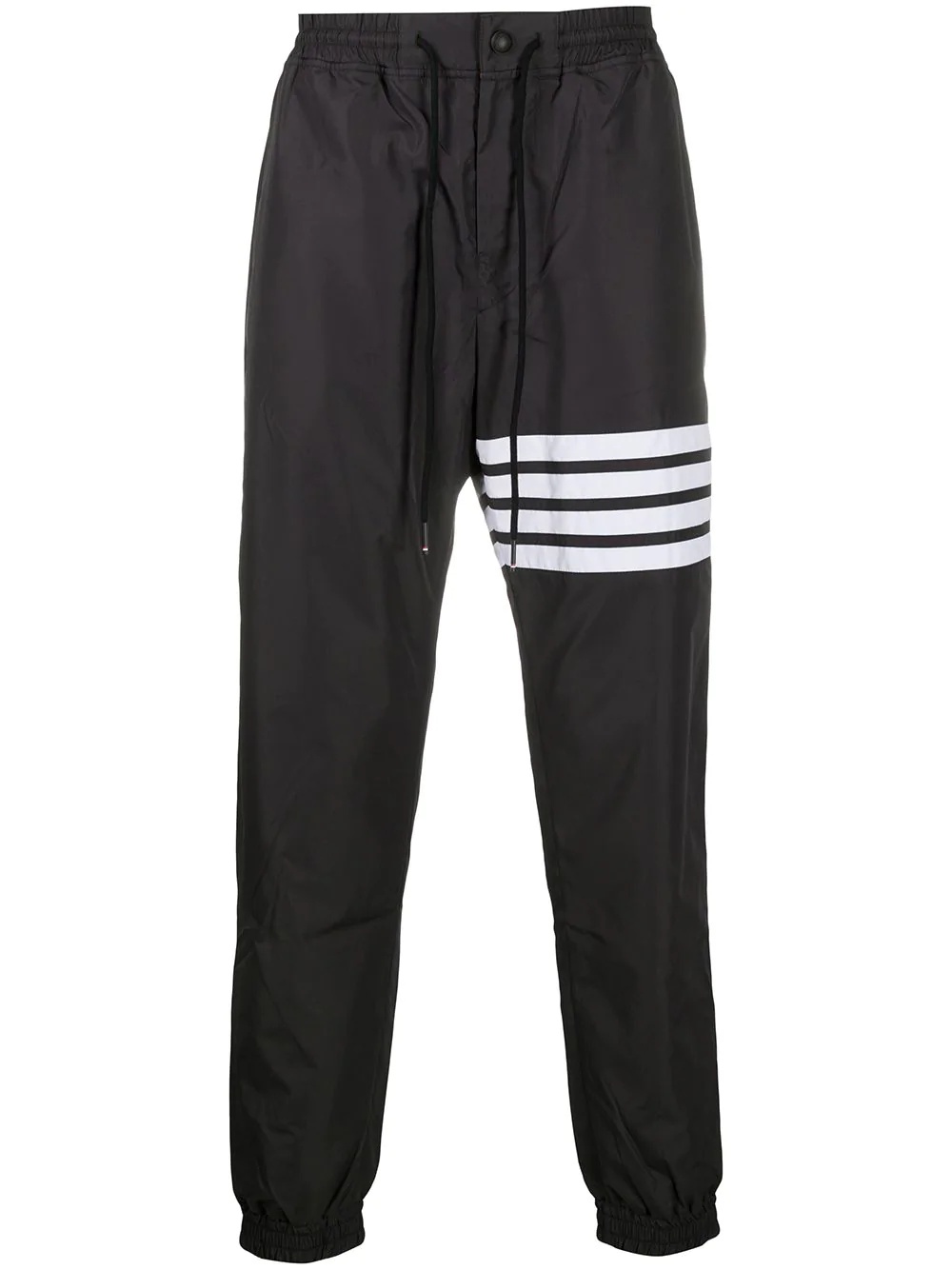 4-bar stripe print track pants - 1