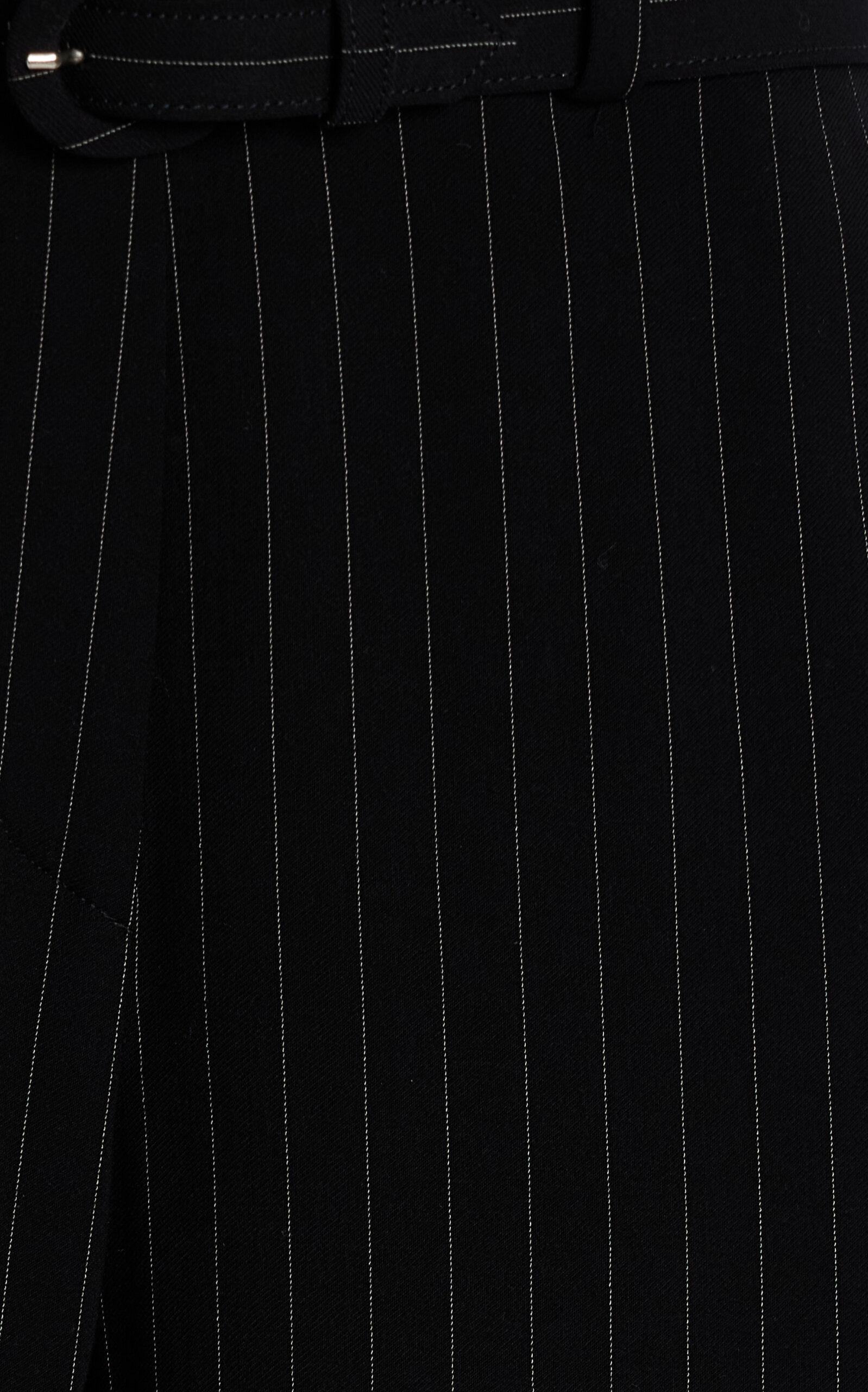 The Bowen Tailored Trouser with Self Belt black/white - 4