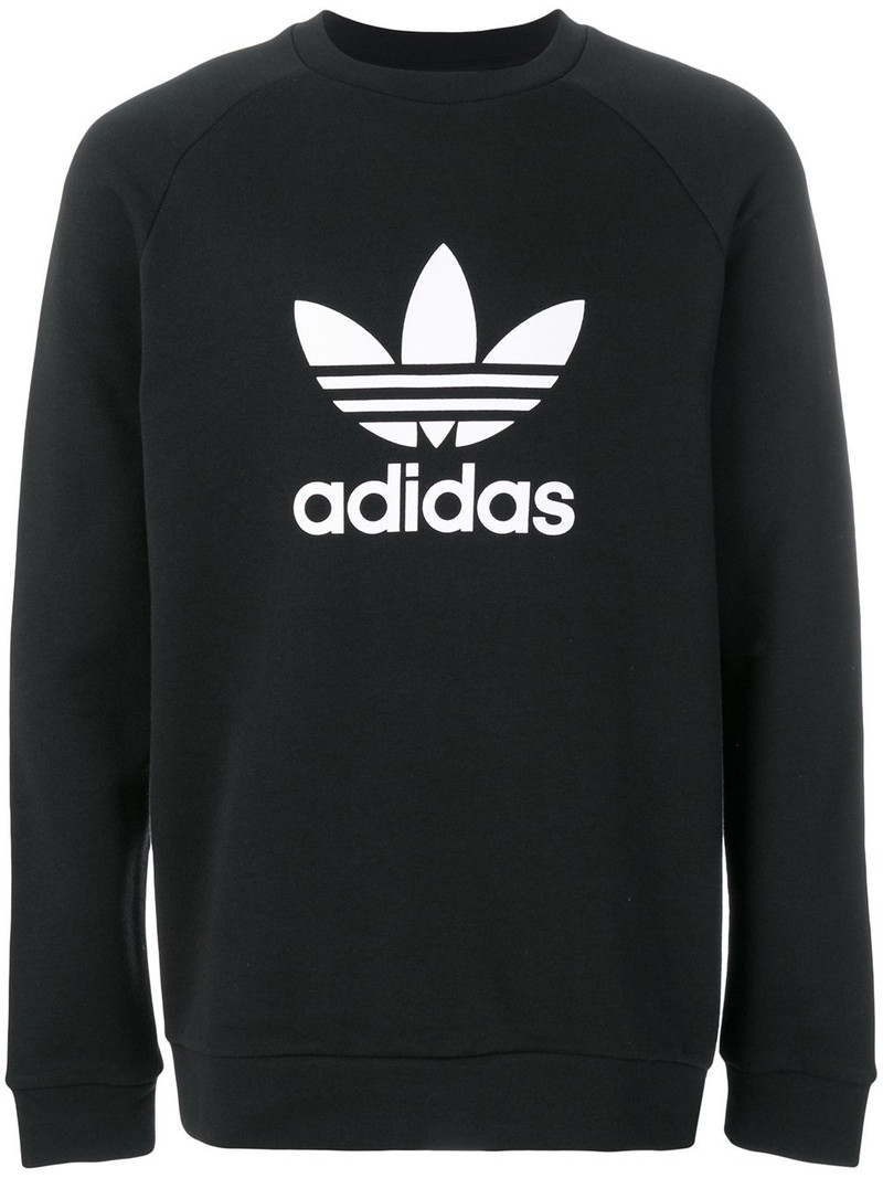 Adidas Originals logo print sweatshirt 1