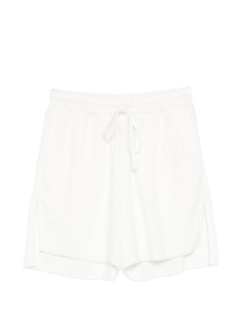 drawstring layered shorts 1