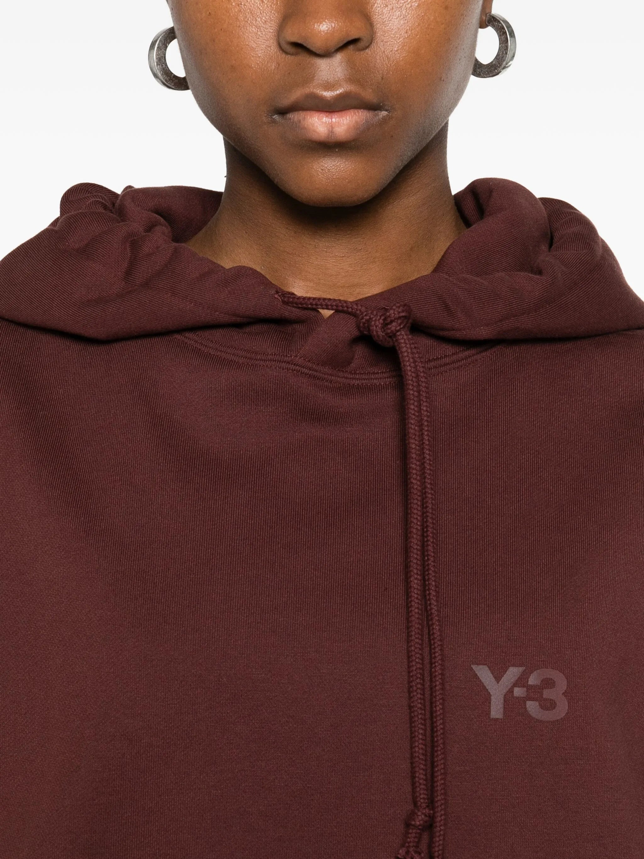 Y-3 Logo-print Hoodie - 4
