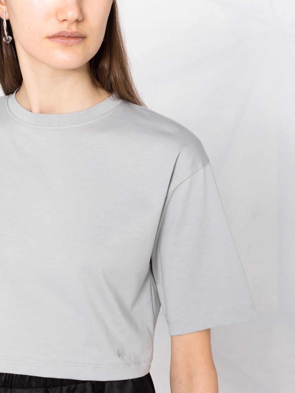 GUPO cropped short-sleeve T-shirt - 3