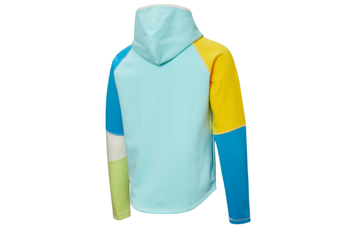 Puma Panelled Logo Jacket 'Blue White Yellow' 532183-05 - 2