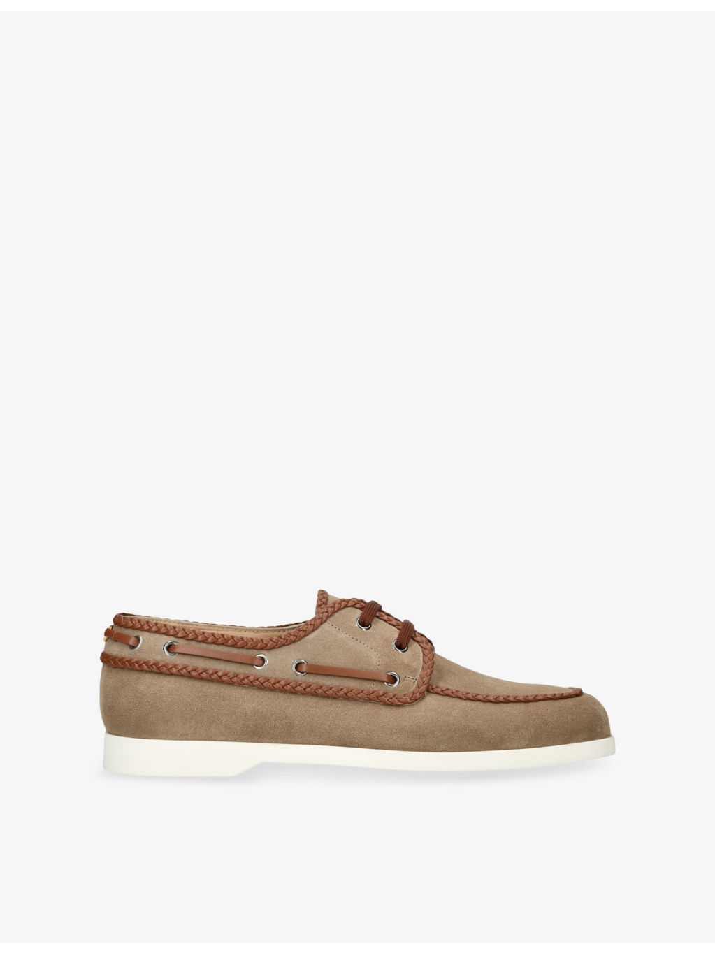 VLogo Suede Loafers - 1