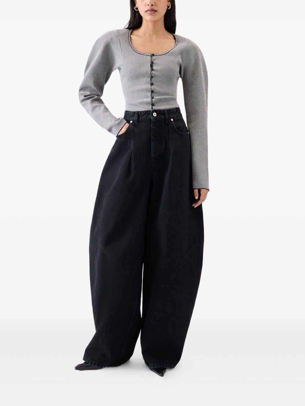 high-rise jeans - 2