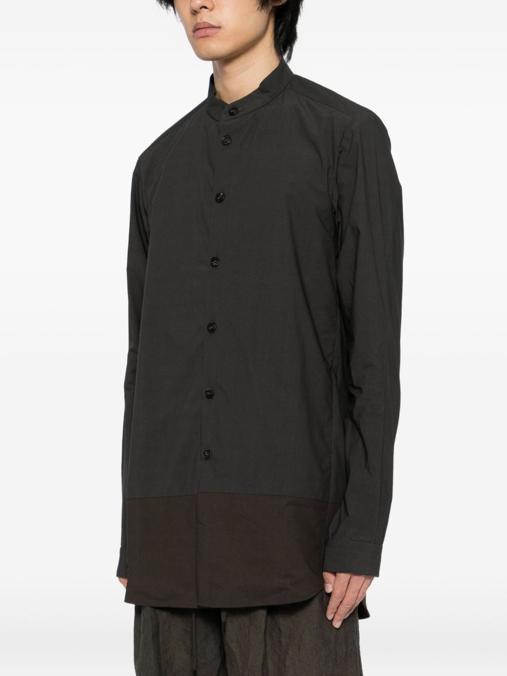 colour-block shirt - 3