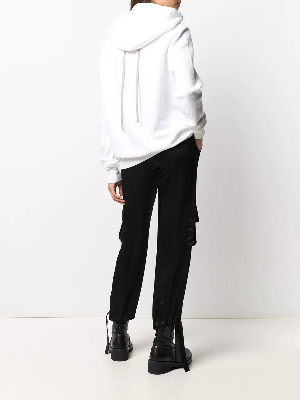 oversized drawstring hoodie - 2