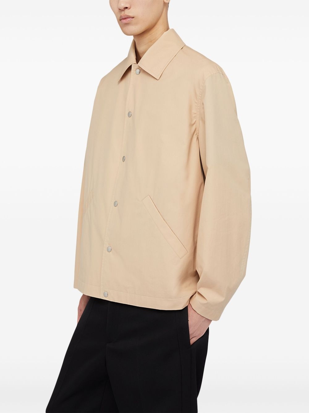 logo-print jacket - 3