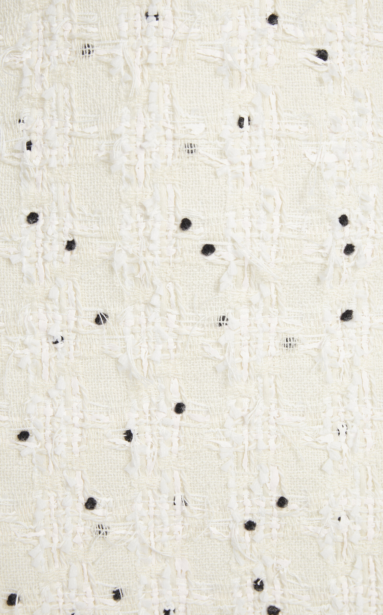 Lace Boucle Mini Dress ivory - 6