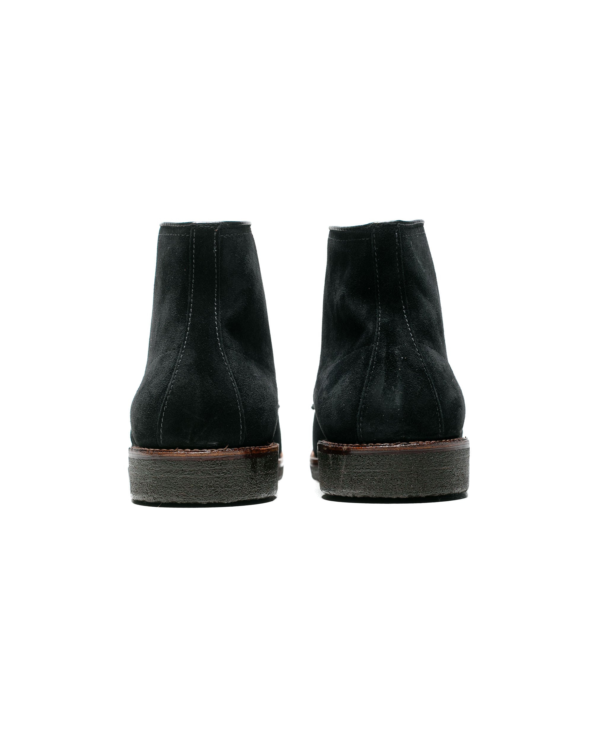 Indy Boot Black Suede with Crepe Sole - 4