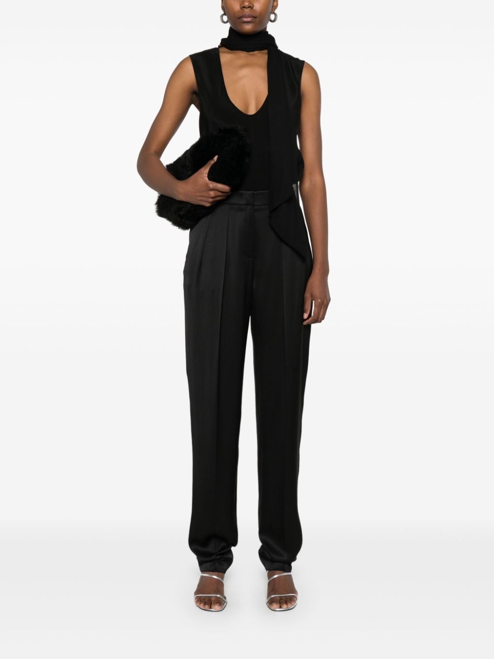 silk trousers - 2