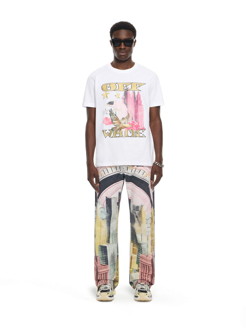 Off-White All-over Frame Slim T-shirt outlook