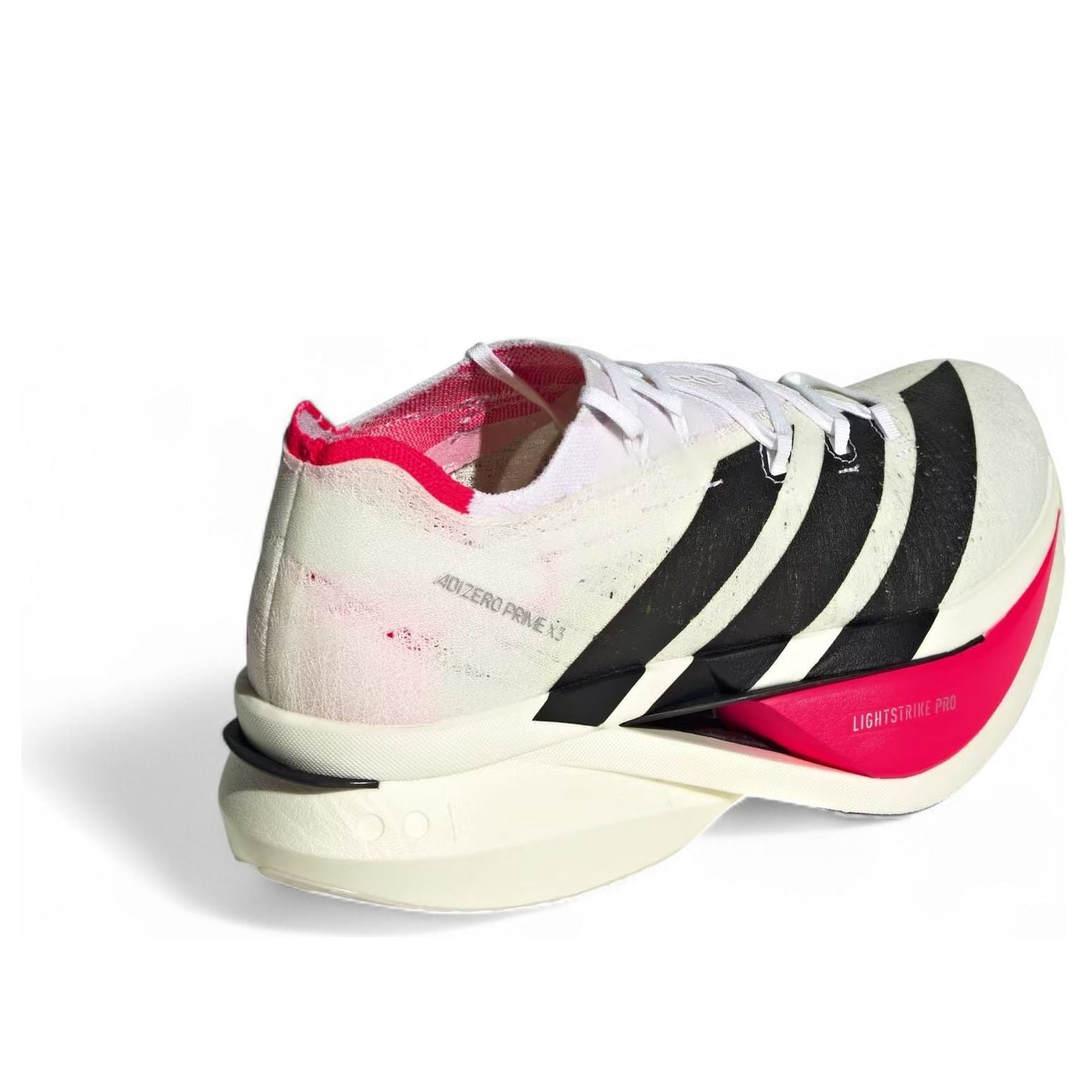 adidas Adizero Prime X3 Strung 'Cloud White Lucid Red' JR2597 - 4