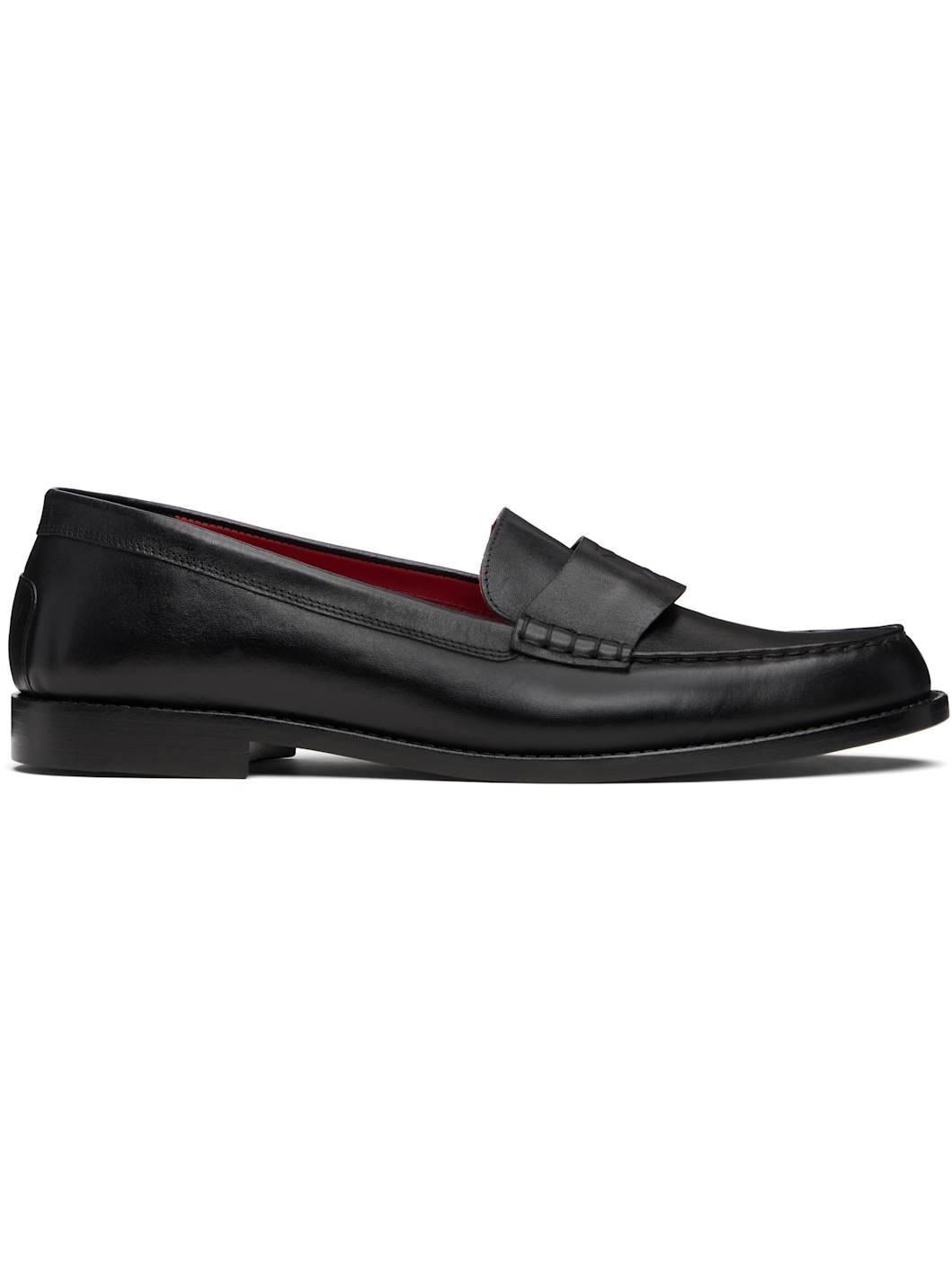 Black Penny Loafers - 1