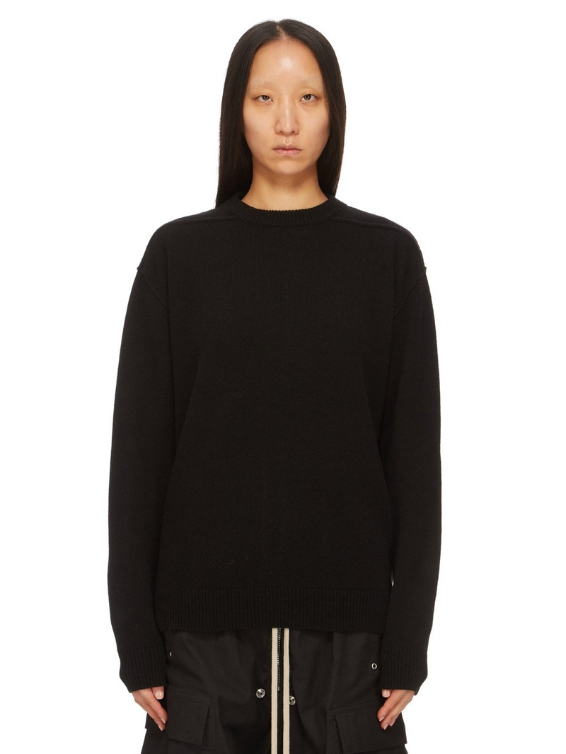 Black Porterville Crewneck Sweater 1