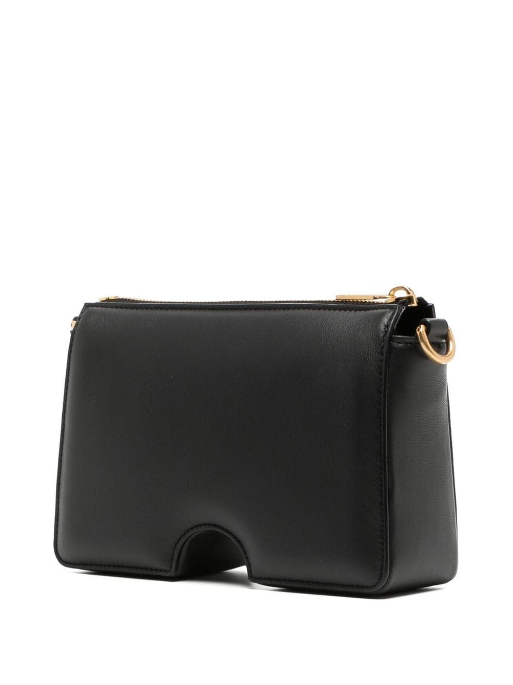 Burrow leather shoulder bag - 3