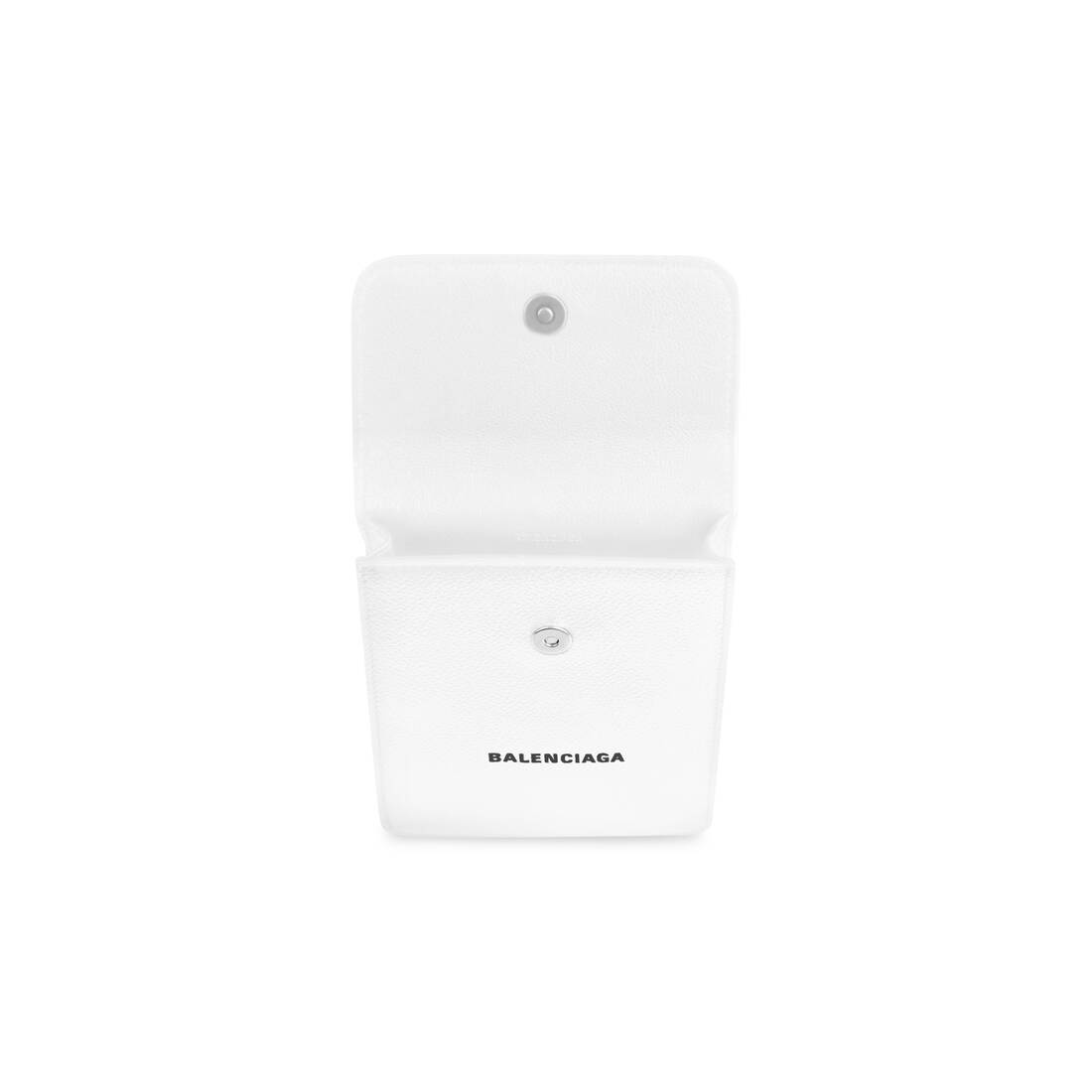 Men's Cash Phone And Card Holder in White/black - 4