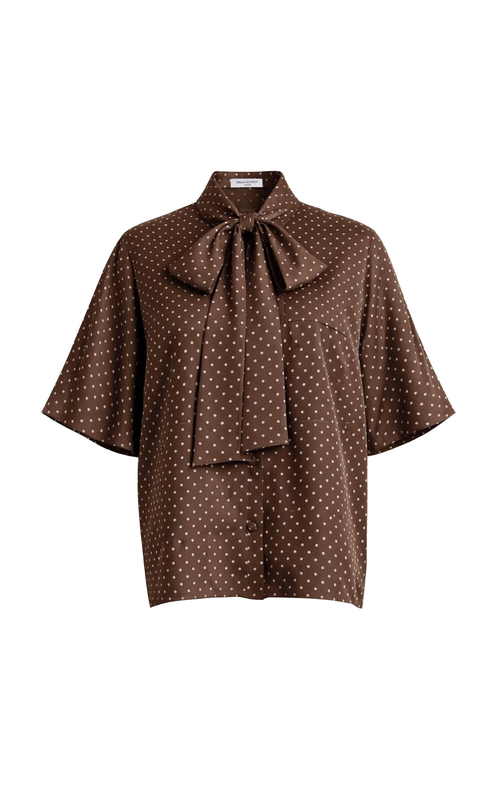 Blake Zebra Silk Top - 1