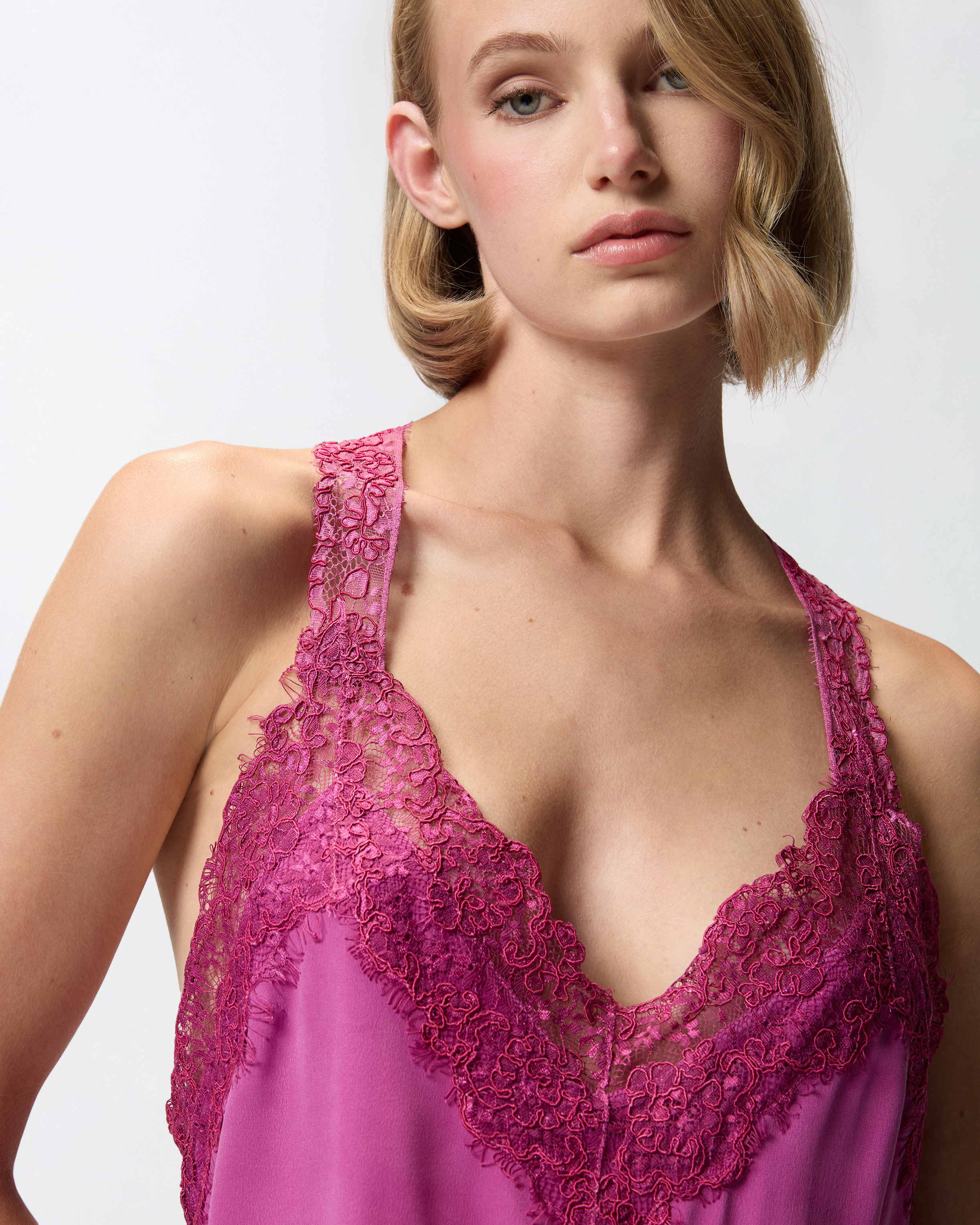 LACE LINGERIE TOP - 5