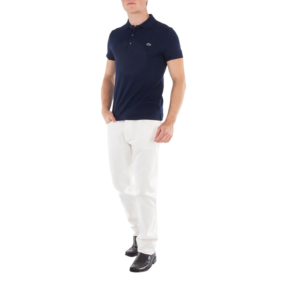 Lacoste Classic Slim Fit Cotton Pique Polo Shirt - 4