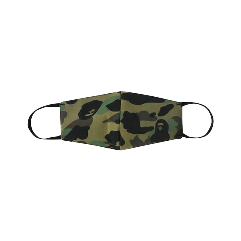BAPE 전체 제 Camo 마스크 '그린 이름 * - 1