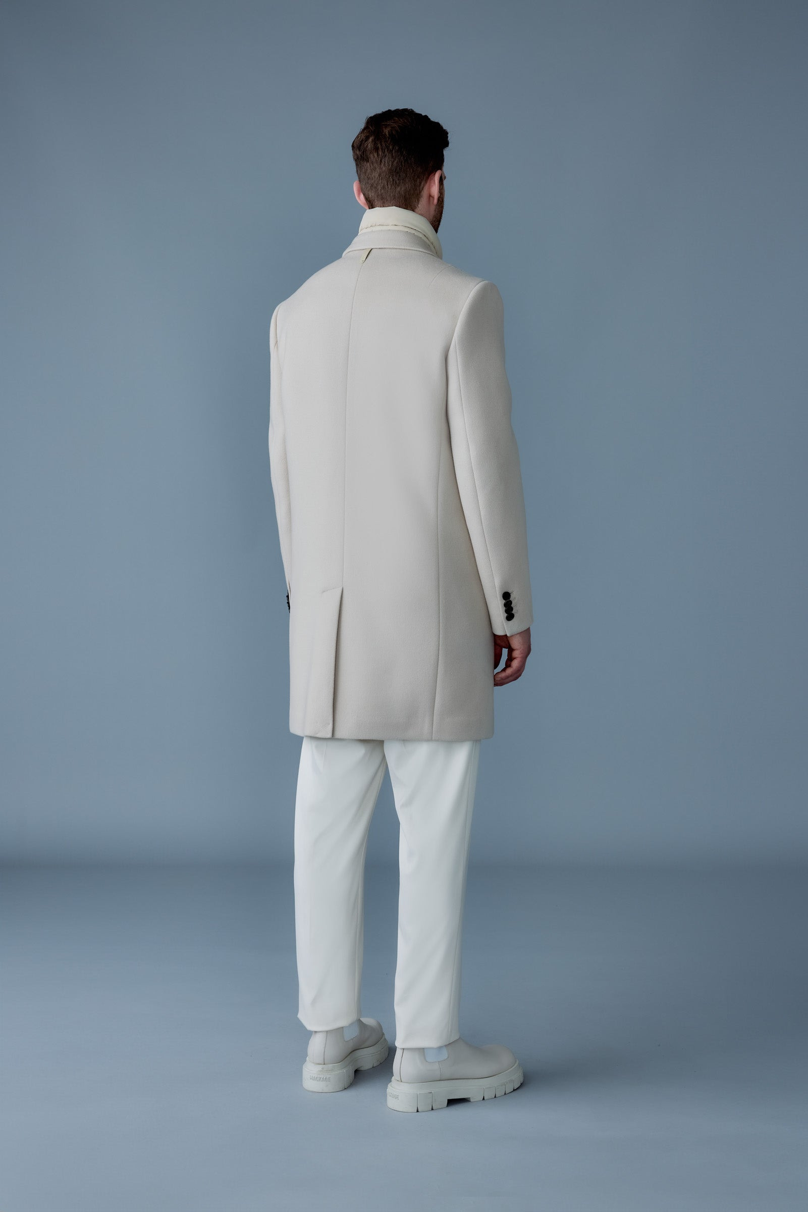 SKAI-SLB 3-in-1 wool coat with removable down liner - 4