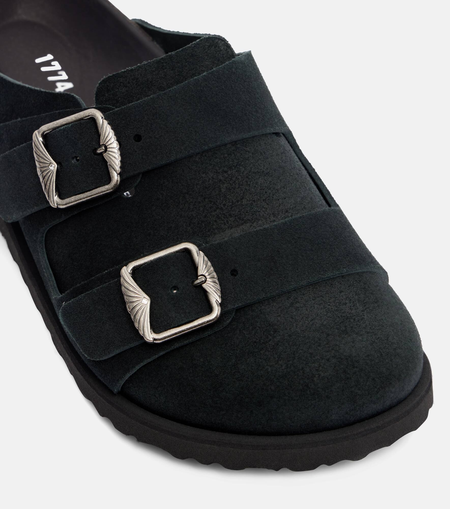 222 West suede clogs - 5