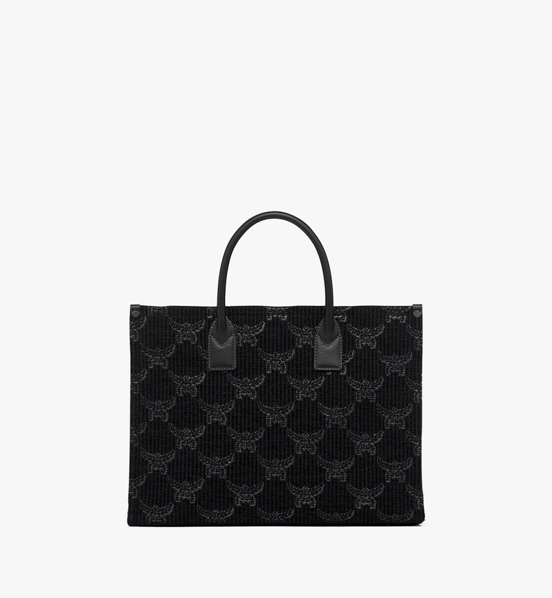 München Tote in Lauretos Lurex Jacquard 5