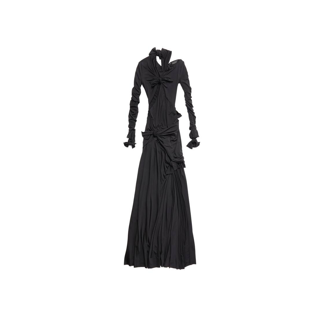 Women's Knot Gown in Black - 1