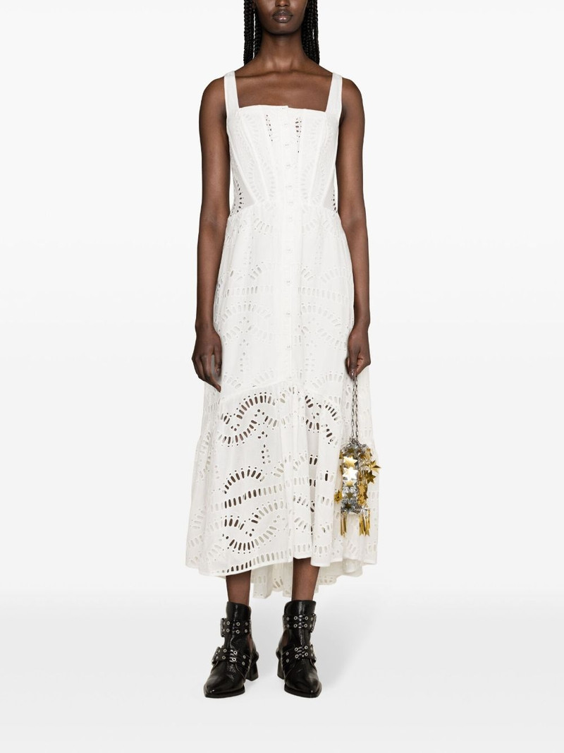 Charo Ruiz Nissy embroidered maxi dress outlook