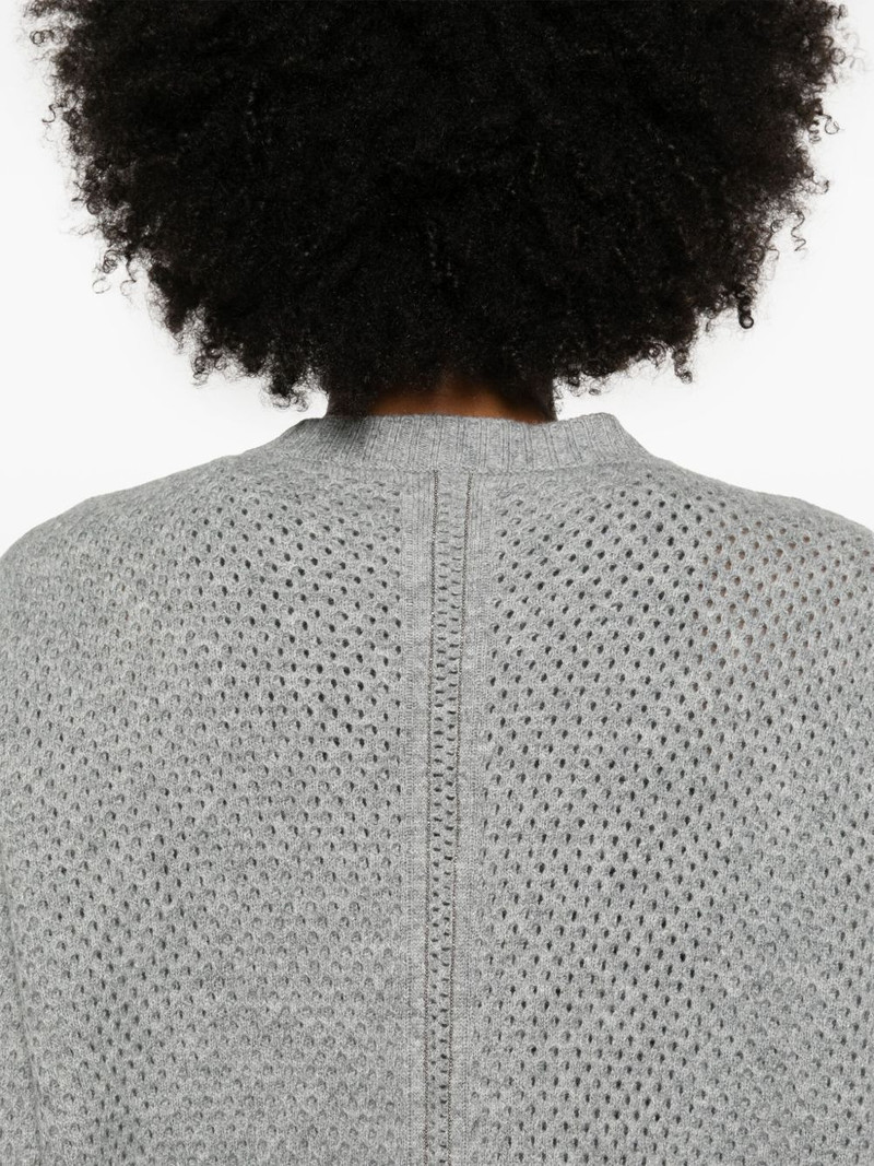 honeycomb-knit sweater 5
