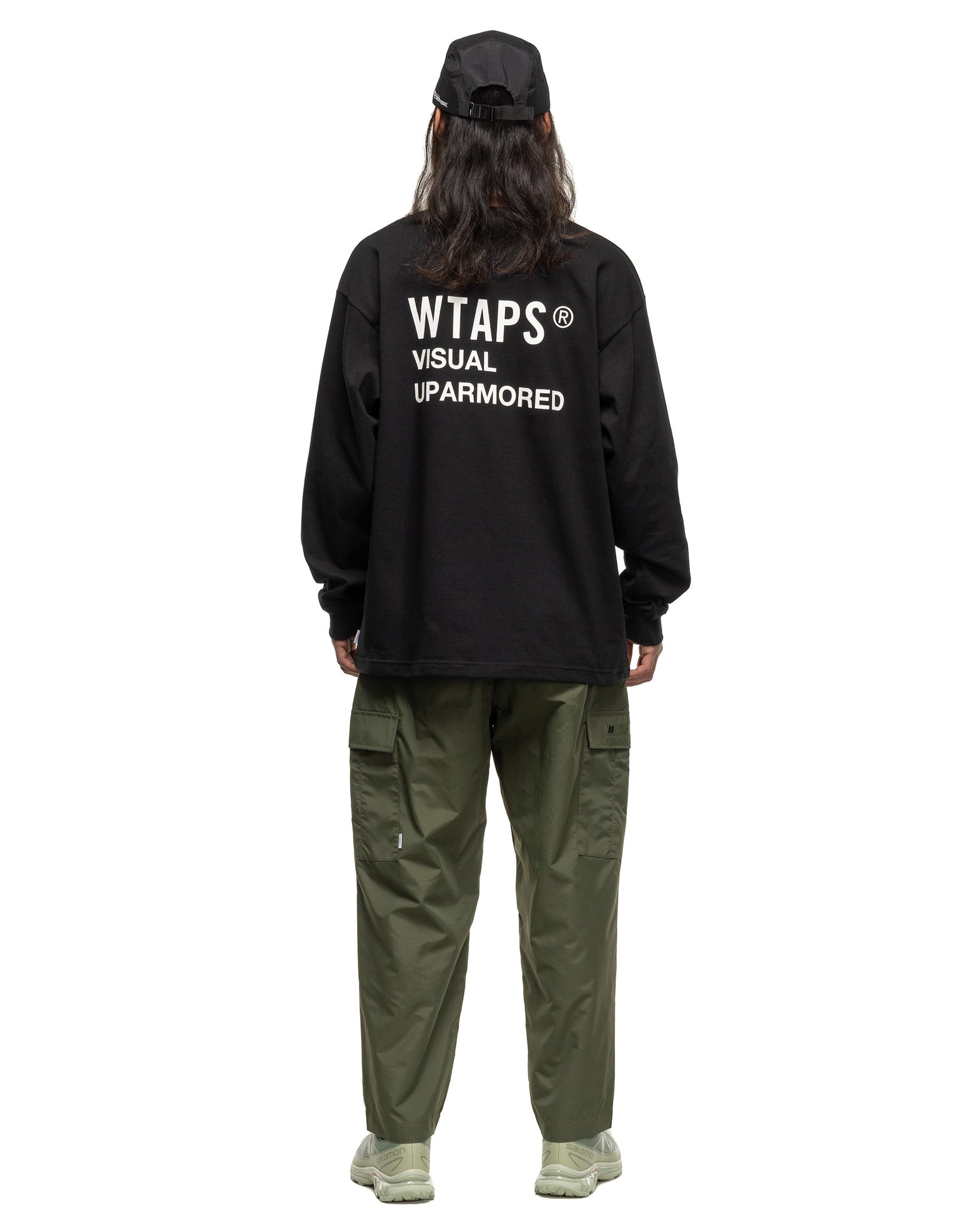 WTAPS OBJ 03 / LS / Cotton. Fortless Pullover BLACK | REVERSIBLE