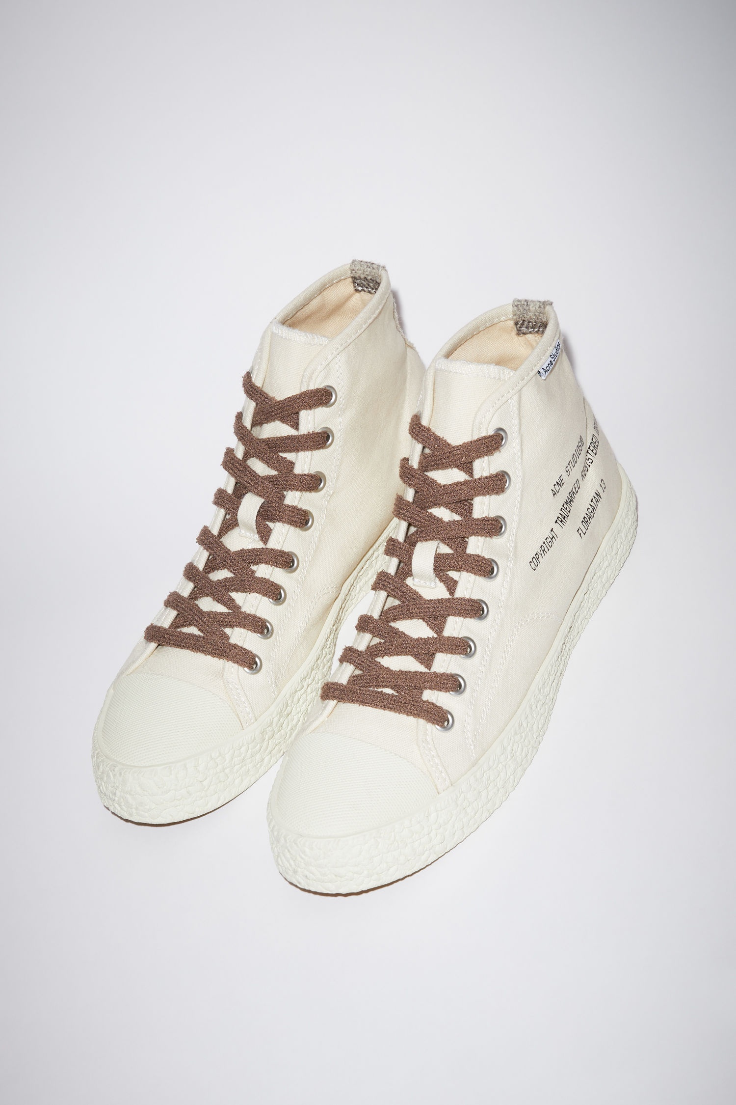 Canvas sneakers - Off white/off white - 2