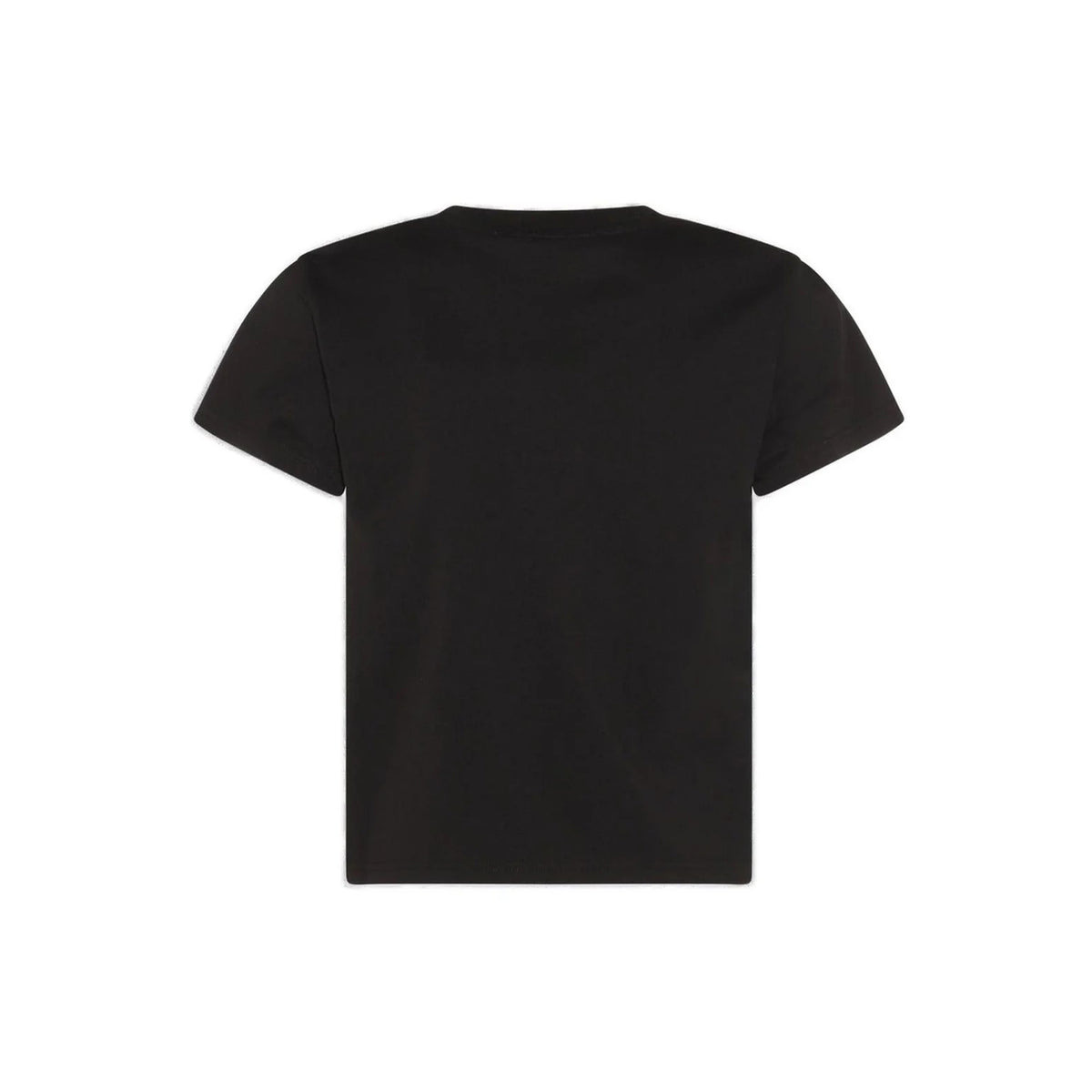 SHRUNKEN TEE W/HOTFIX LOGO (BLACK) - 2