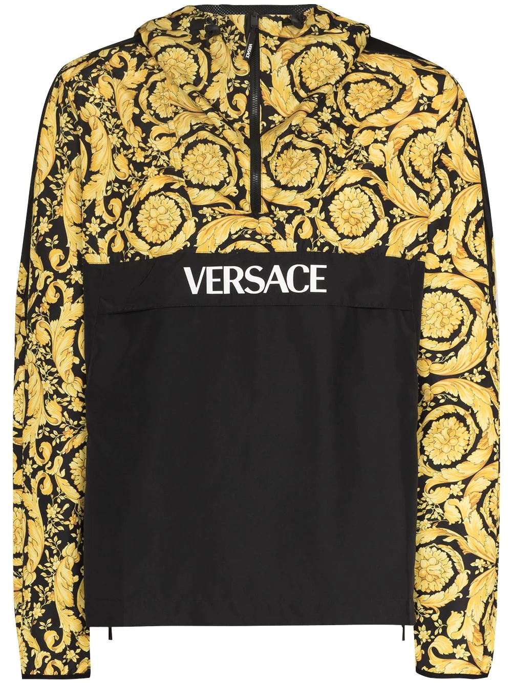 Barocco-print track jacket - 1