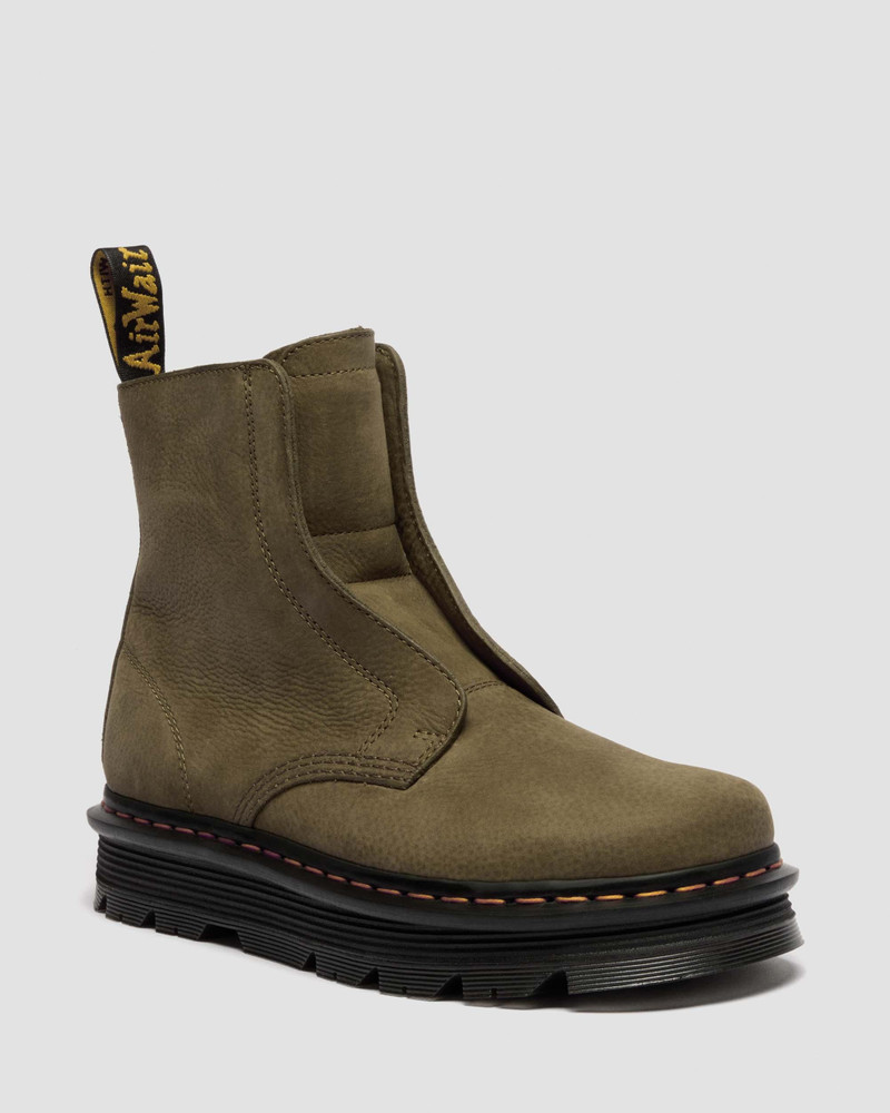 ZEBZAG LACELESS Slip On Nubuck Boots 5