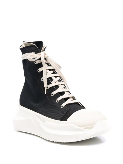 Rick Owens DRKSHDW Abstract high-top sneakers outlook