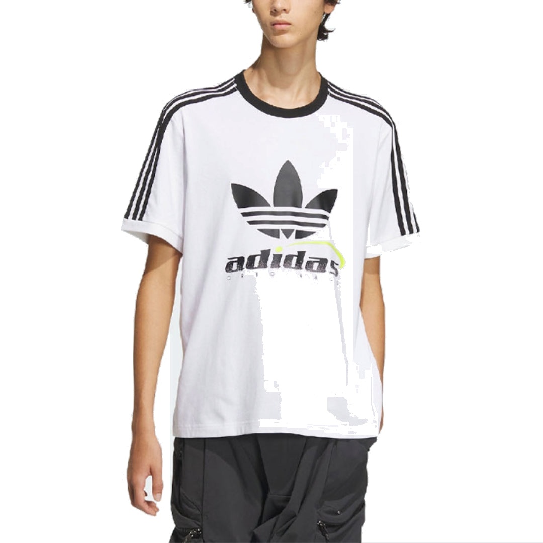 adidas Originals TFL Logo T-Shirt 'White Black' IW6310 - 2