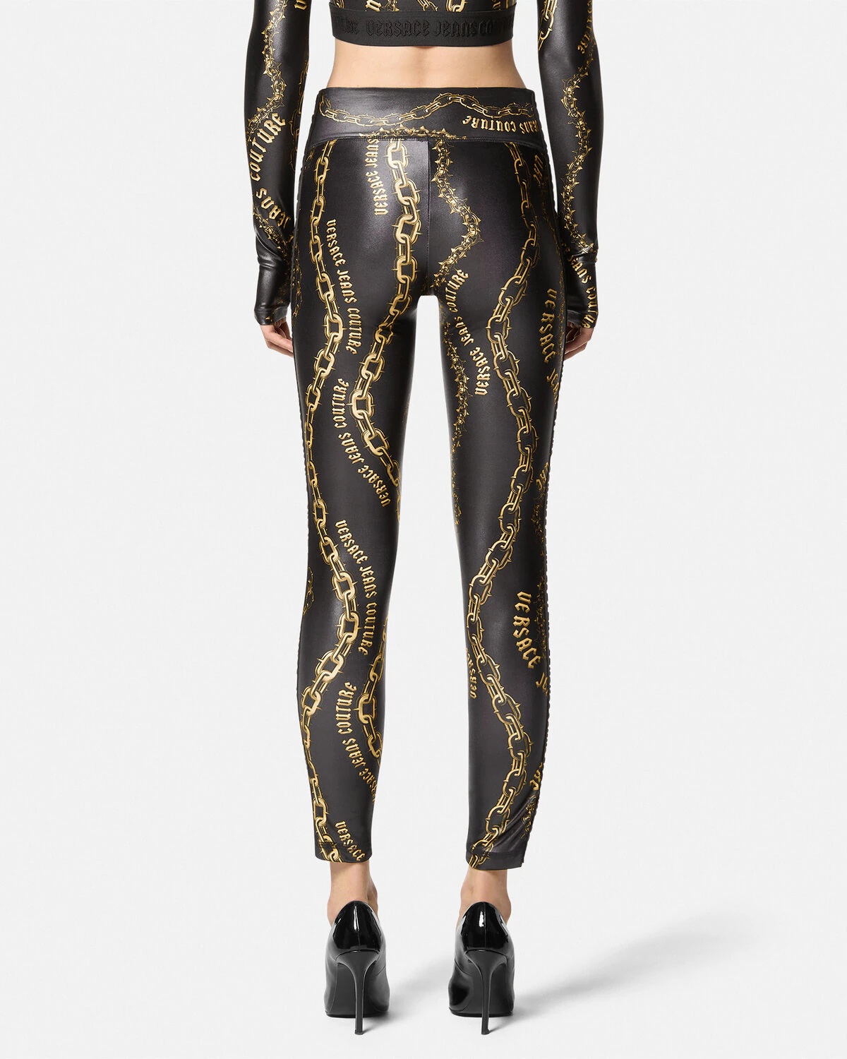 Chain Couture Leggings - 5
