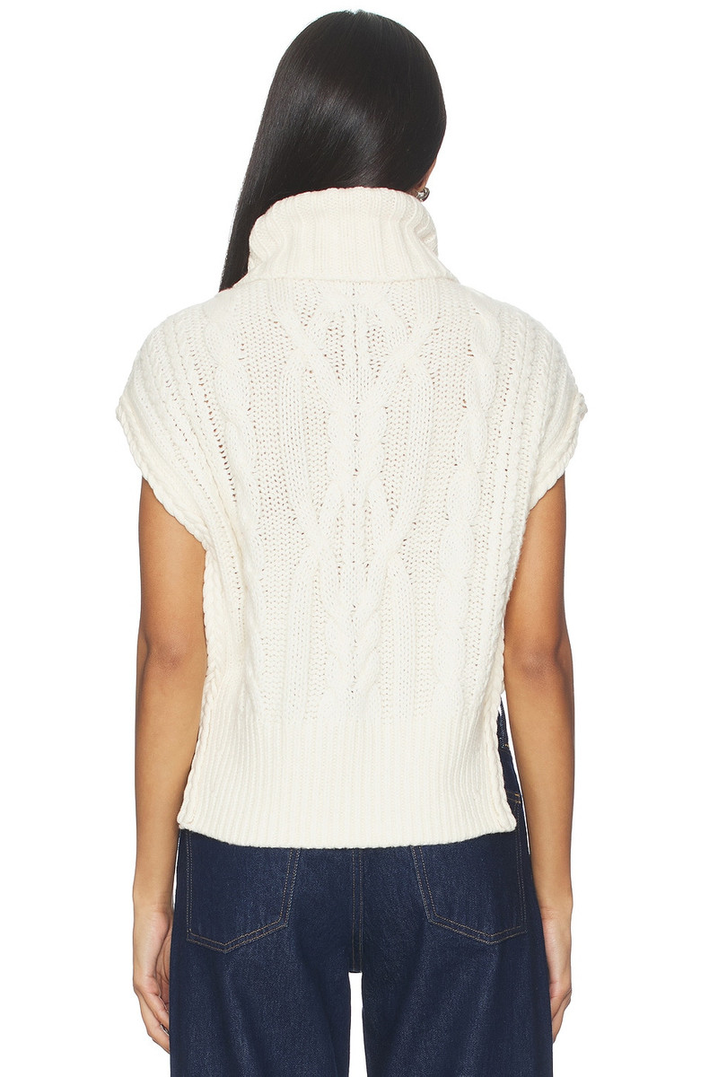 525 america Angelica Cable Trim High-Low Vest outlook