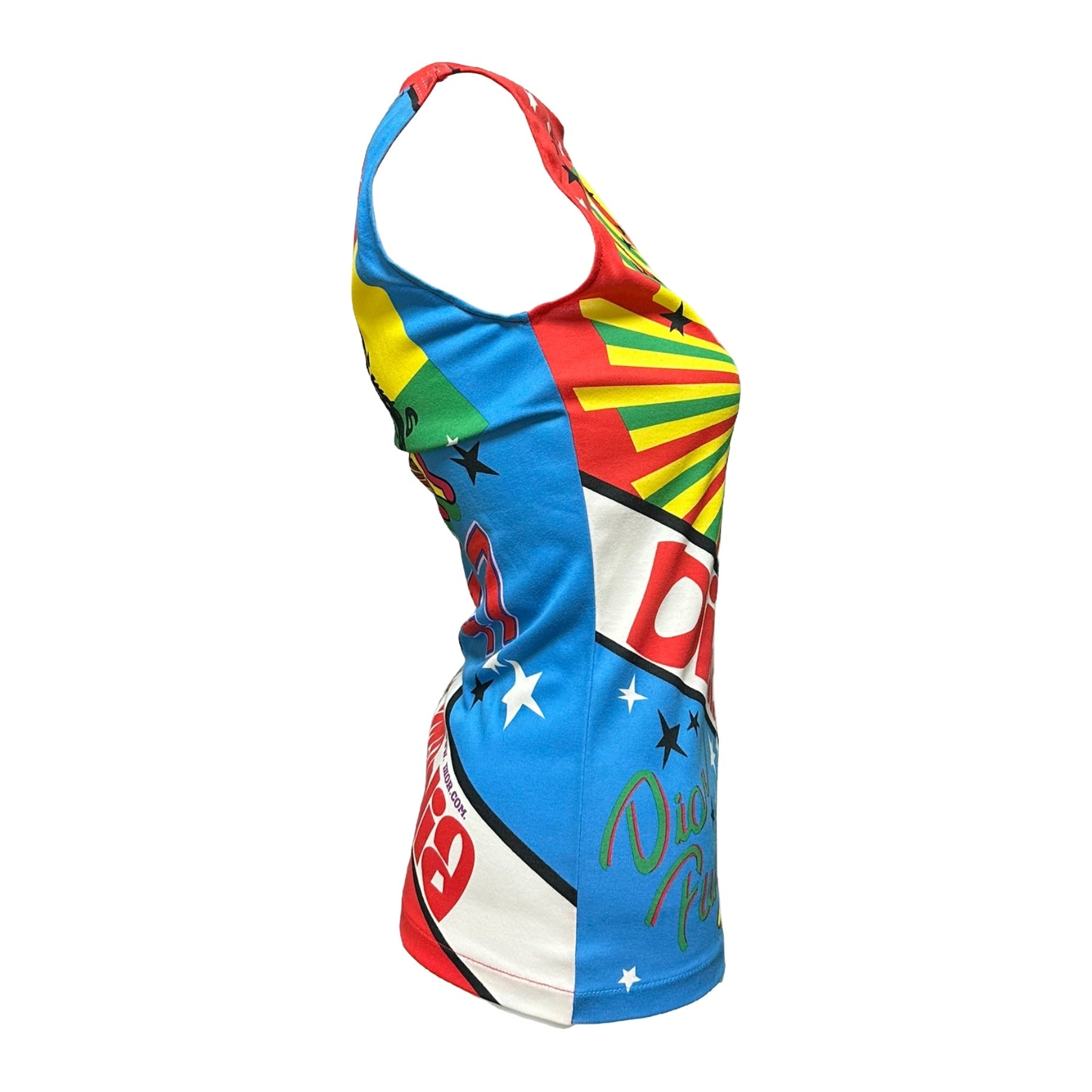 2004 Dior Galliano rasta collection Tシャツ Dior 2004 Rasta Collection T Shirt † Ruder Than The Rest